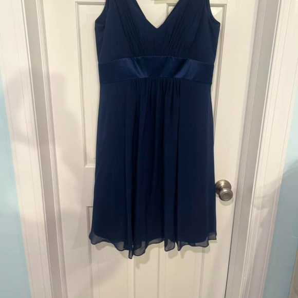 Ann Taylor Dresses & Skirts - Ann Taylor Knee Length Navy  Dress